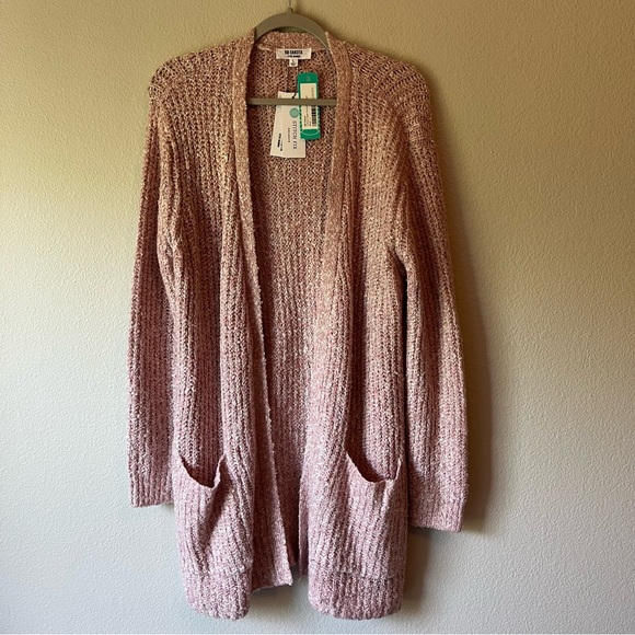 BB Dakota by Steve Madden Sweaters - BB Dakota Steve Madden Stitchfix Odetta Rose Open Pocket Cardigan NWT Size Large